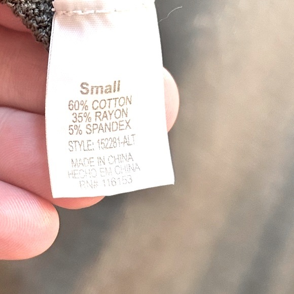 Altar’d State Lightweight Green/Grayish Sweater- Oversized Sz. S - Picture 5 of 6